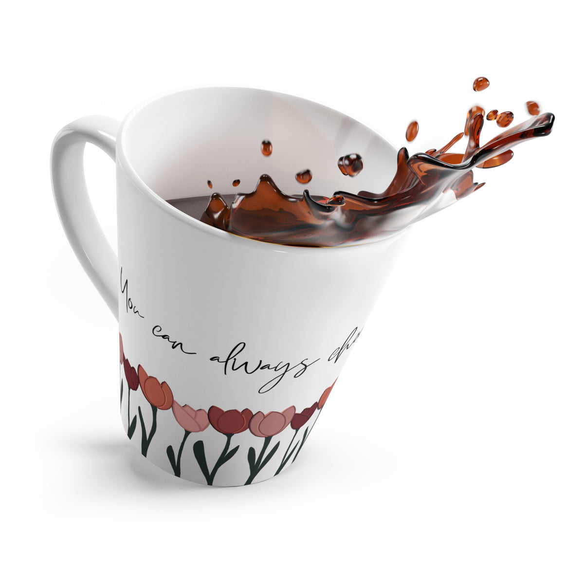 You Can Always Choose to Say Nothing Mug (Tulips)