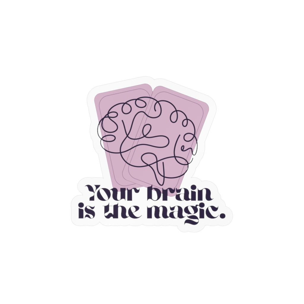 Your Brain Is the Magic Tarot Sticker