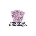 Your Brain Is the Magic Tarot Sticker