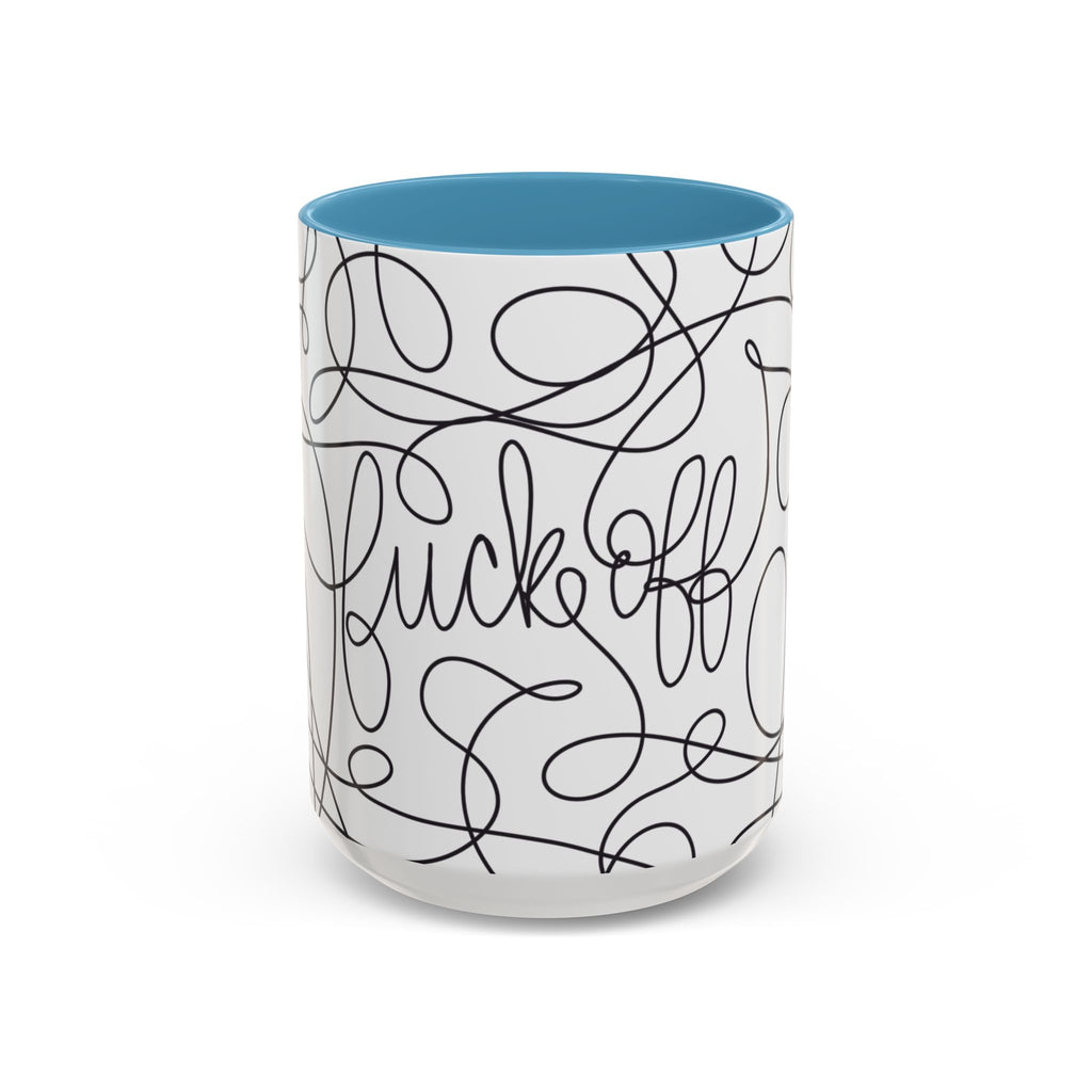 Fuck Off Mug (Cursive)