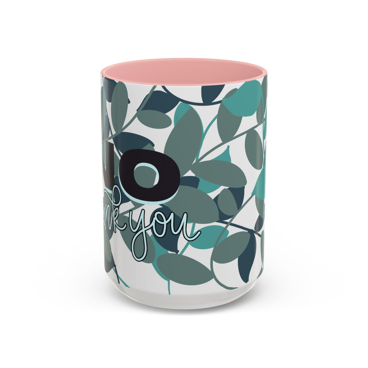 No Thank You Mug (Green Leaf)