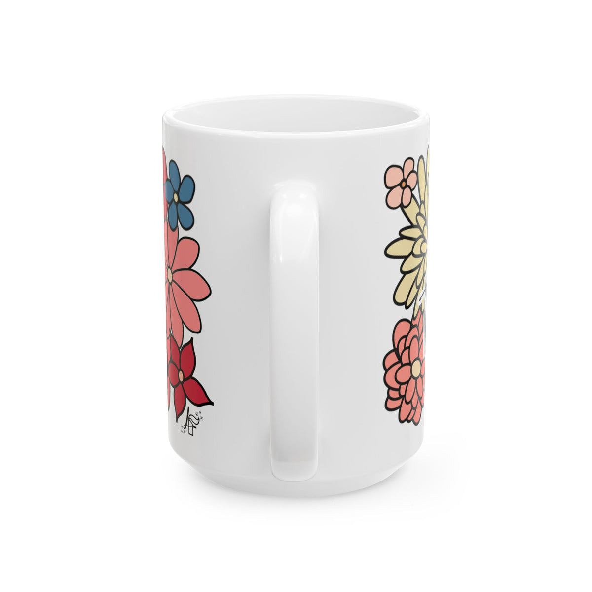 No Thank You Mug (Floral)